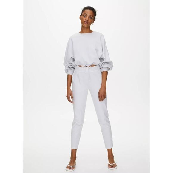 Aritzia The Group By Babaton Green Leisure Sweatshirt Sz S - Picture 7 of 11